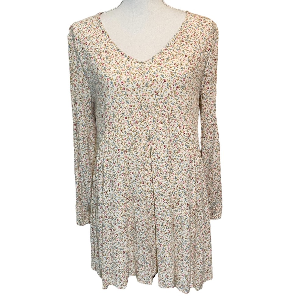 Altar'd State Boho Floral Babydoll Dress. Size XS.